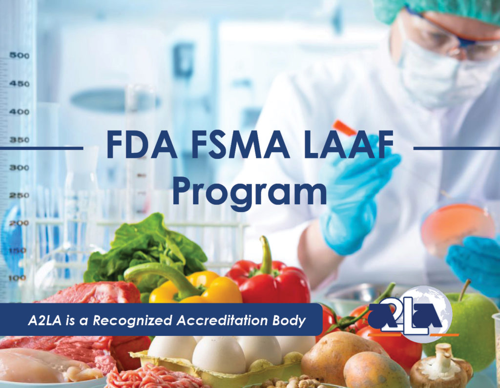 A2LA FDA FSMA LAAF Program