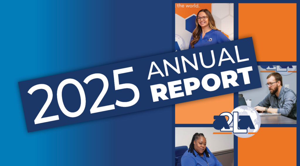 A2LA 2025 Annual Report Cover